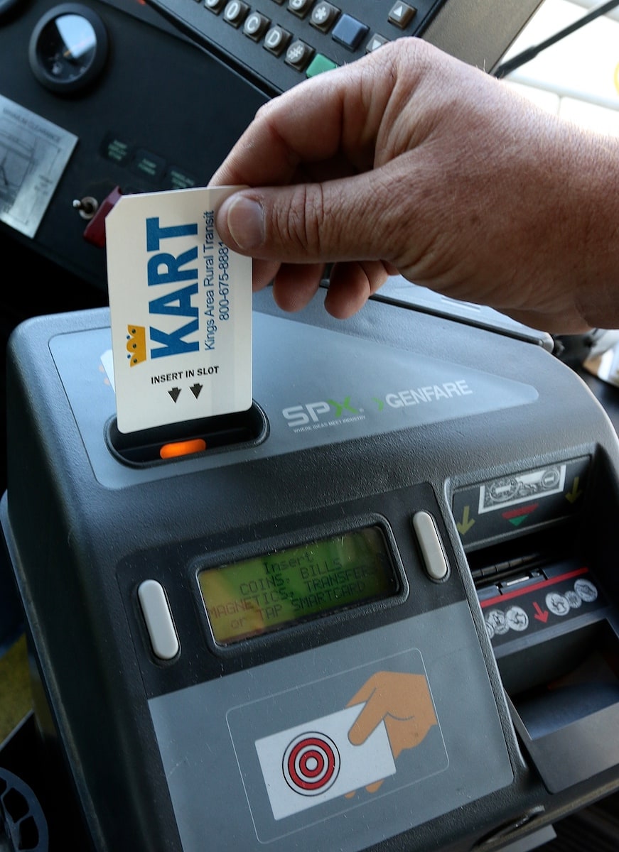 Fares KART Kings Area Regional Transit